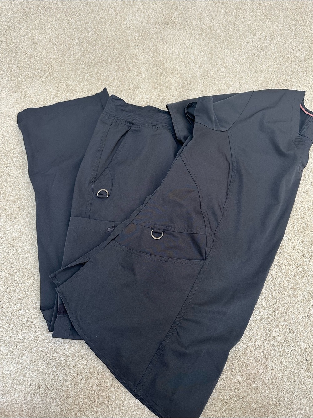 Women’s Gray Utility Scrub Pants